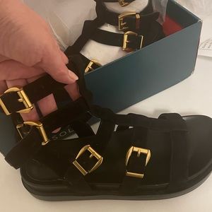 Aerosols Gladiator Suede Sandal